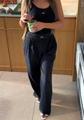 Ensemble Crop Top & Pantalon Wide Leg
